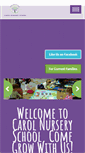 Mobile Screenshot of carolnurseryschool.org